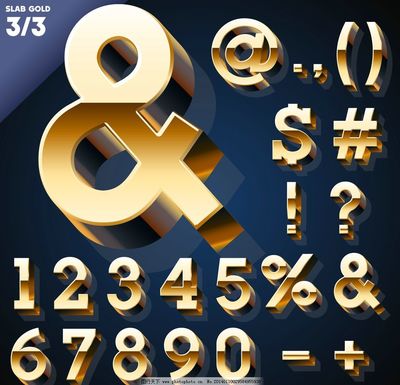 金色運(yùn)算符號(hào) 數(shù)字廣告設(shè)計(jì)的質(zhì)感符號(hào)與時(shí)尚潮流